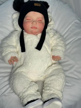 Imagem de Bebê Reborn Corpo de silicone Realista Menina Barata