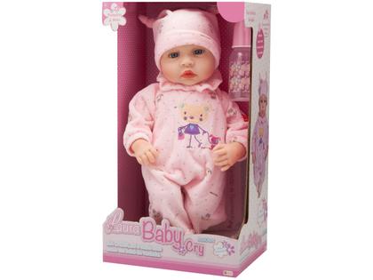 Imagem de Bebê Reborn Cry Taylor Laura Baby 45cm