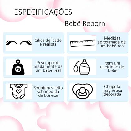 Imagem de Bebê Reborn Grande Com Cabelo Loiro Princesa Girafinha