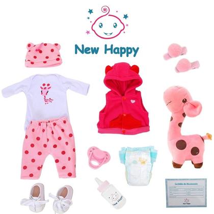 Imagem de Bebê Reborn Menina New Happy