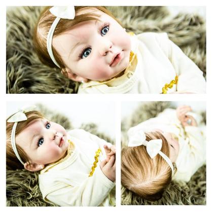 Imagem de Bebê Reborn Menina, Princesa, Enxoval Completo