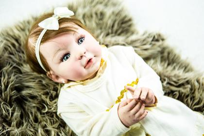 Imagem de Bebê Reborn Menina, Princesa, Enxoval Completo