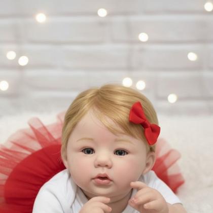 Imagem de Bebê Reborn Menina Pronta Entrega + Acessórios