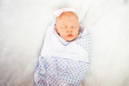 Imagem de Bebe Reborn Menina Realista Recem Nascida Muito Linda