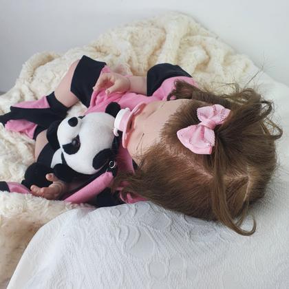 Imagem de Bebê Reborn Menina, Tecido, Enxoval Completo