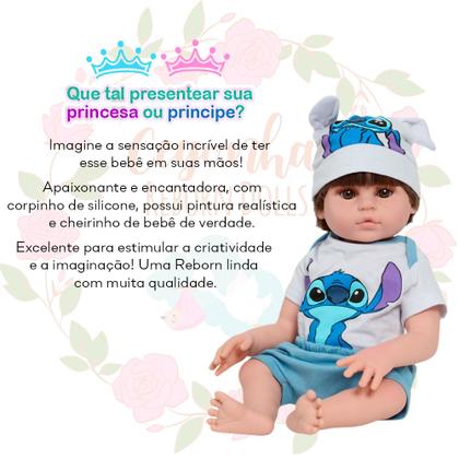 Imagem de Bebê Reborn Menino Com Acessórios Lindo Recém Nascido