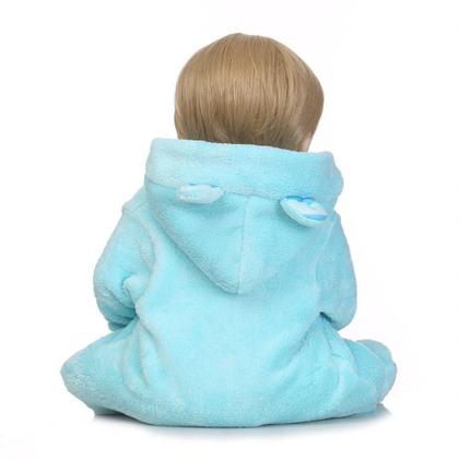 Imagem de Bebê Reborn Menino Realista 100% Silicone 57cm - Renan