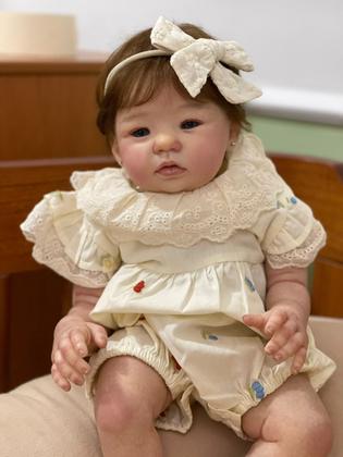 Imagem de Bebê Reborn Premium Enxoval Luxo Menina