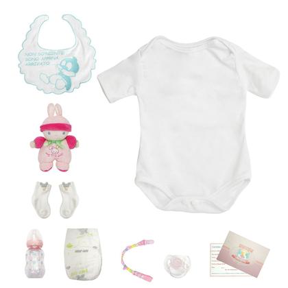 Imagem de Bebê Reborn Realista Brastoy Boneca ou Boneco Silicone Kit Conjunto de Roupa Chupeta Mamadeira e Pelúcia Original Completo