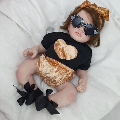 Imagem de Bebê Reborn Realista Maria Eduarda, Princesa Luxo Realista