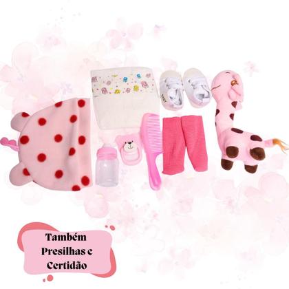 Imagem de Bebê Sweetie Reborn (R) Menina Realista Silicone-doll 48cm