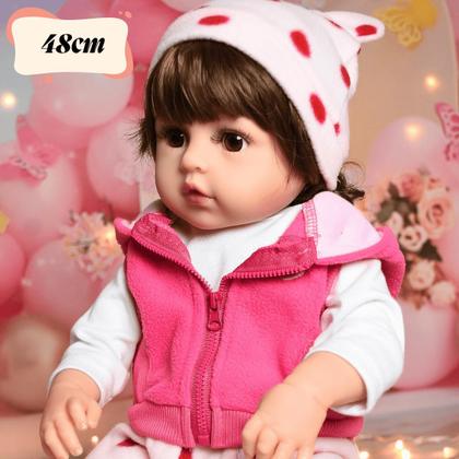 Imagem de Bebê Sweetie Reborn (R) Menina Realista Silicone-doll