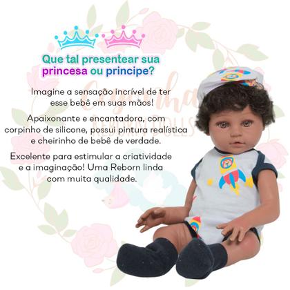 Imagem de Bebê Tipo Reborn Negro Realista Recém Nascido Fofinho