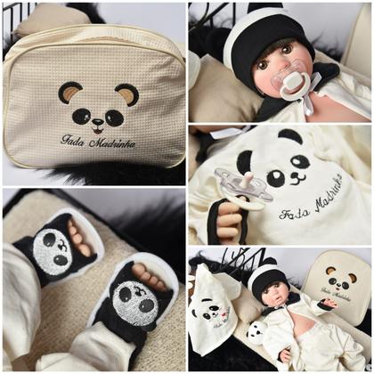 Imagem de Bebe Zuri Menino Pagao Panda Realeza Fada Madrinha