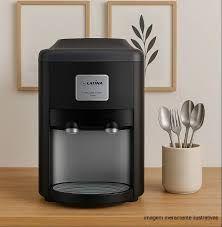 Imagem de Bebedouro Água Gelada Latina BR335 Bivolt Preto Econômico Galão Compacto