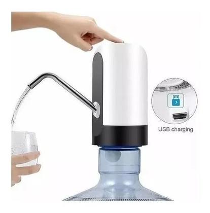 Imagem de Bebedouro Bomba Elétrica Recarregável Usb Para Galão De Água