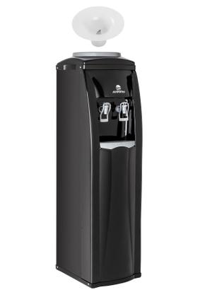 Imagem de Bebedouro Coluna Compressor Preto com Furador Galão Karina