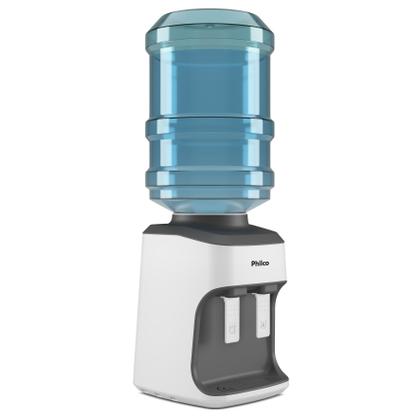 Imagem de Bebedouro De Água Eletrônico Philco 10L e 20L Bivolt Cinza e Branco - PBE16