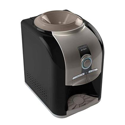 Imagem de Bebedouro de Água Esmaltec de Mesa Refrigerado por Compressor Stilo Black EGM30
