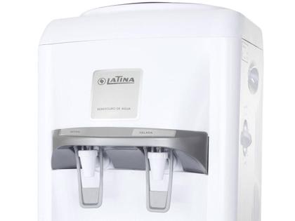 Imagem de Bebedouro de Água Gelada por Compressor Latina BR355 Reservatório 2L Branco