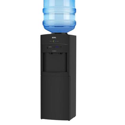 Imagem de Bebedouro de Coluna para Garrafão Compacto EOS Mineralle Compressor Preto EBC05PC 220V