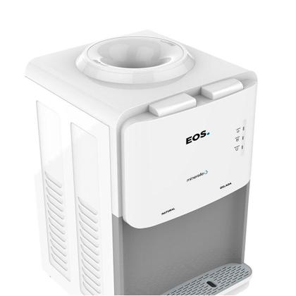 Imagem de Bebedouro de Mesa para Garrafão EOS Mineralle Compacto com Compressor Branco EBC03B 110V