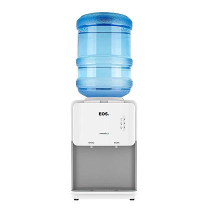 Imagem de Bebedouro de Mesa para Garrafão EOS Mineralle Compacto com Compressor Branco EBC03B 110V