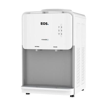 Imagem de Bebedouro de Mesa para Garrafão EOS Mineralle Compacto com Compressor Branco EBC03B 220V