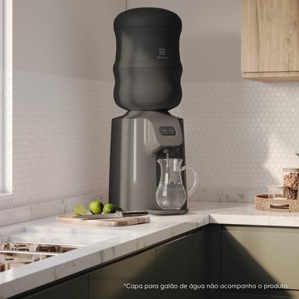 Imagem de Bebedouro Electrolux Água Gelada. Fria e Natural com Compressor Cinza (BC01X)