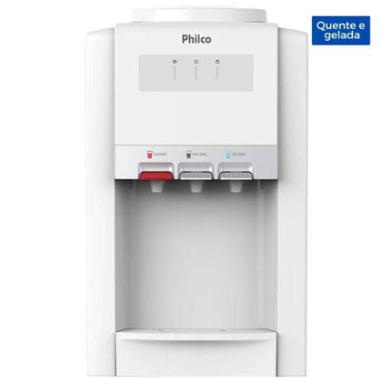 Imagem de Bebedouro Elétrico Água Gelada Fria Quente Refrigerado Natural 127v Philco