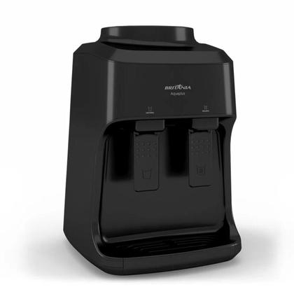 Imagem de Bebedouro Eletrico Refrigerado Agua Gelada Para Galao 10l ou 20l Bivolt Preto Branco Britania