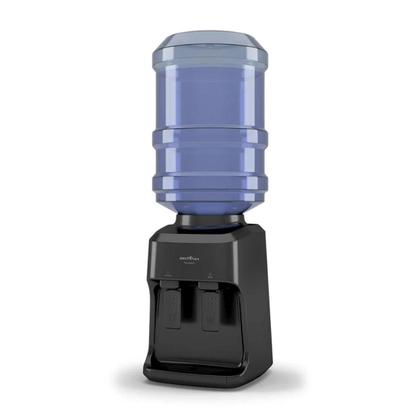 Imagem de Bebedouro Eletrico Refrigerado Agua Gelada Para Galao 10l ou 20l Bivolt Preto Branco Britania