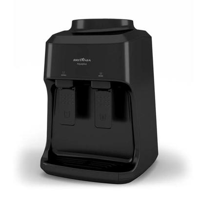 Imagem de Bebedouro Eletrico Refrigerado Agua Gelada Para Galao 10l ou 20l Bivolt Preto Branco Britania