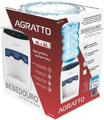 Imagem de Bebedouro Eletrônico Água Gelada Natural Branco 65w Bivolt