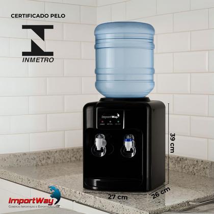 Imagem de Bebedouro Filtro Galão até 20 Litros Refrigerado Agua Gelada