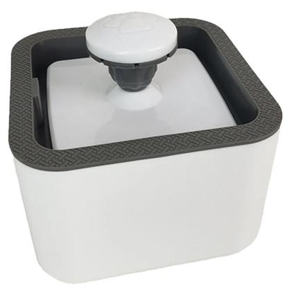 Imagem de Bebedouro Fonte de Agua 2.5 Litros Filtro Bomba Dagua Cachorro Gato Pet Caes