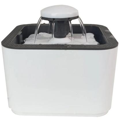 Imagem de Bebedouro Fonte de Agua 2.5 Litros Filtro Bomba Dagua Cachorro Gato Pet Caes