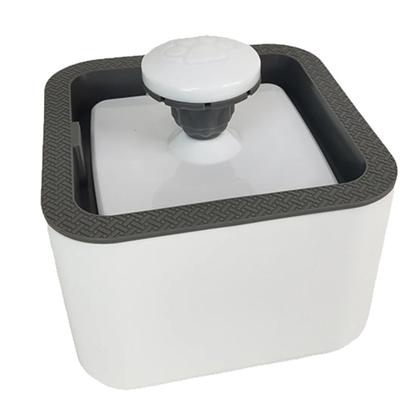 Imagem de Bebedouro Fonte de Agua Gato Cao Cachorro Pet Animal de Estimaçao Reservatorio 2.5 Litros Automatico Filtro Agua Limpa Fresca Hidrataçao Silencioso