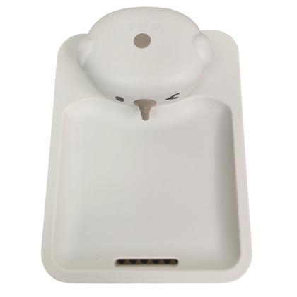 Imagem de Bebedouro Fonte de Agua Gato Cao Pet Cachorro Felino Animal de Estimaçao 2 Modos Sensor Presença Luz UV Silencioso USB Bateria Recarregavel Automatico