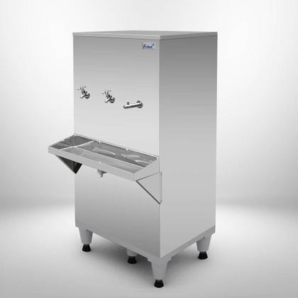 Imagem de Bebedouro Frisbel Inox 100 Litros 2 Torneiras e 1 Jato 127v