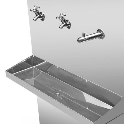 Imagem de Bebedouro Frisbel Inox 100 Litros 2 Torneiras e 1 Jato 127v