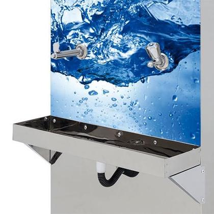 Imagem de Bebedouro Galão Industrial Inox 50L Torneira e Jato Gelados - Blue