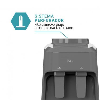 Imagem de Bebedouro Mesa Agua Natural E Gelada Bivolt Pbe15C Philco