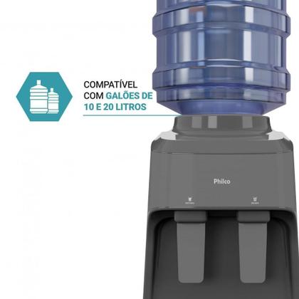 Imagem de Bebedouro Mesa Agua Natural E Gelada Bivolt Pbe15C Philco