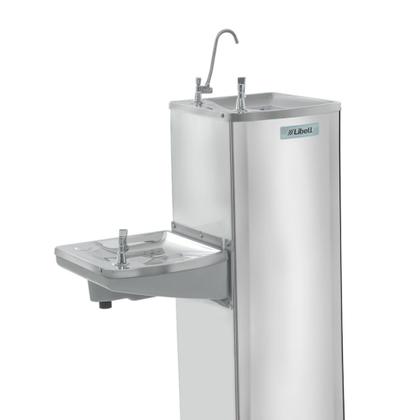 Imagem de Bebedouro purificador de coluna de pressão conjugado kromanox - Press Side Libell (220V)
