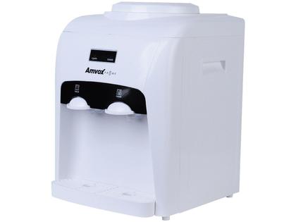 Imagem de Bebedouro Refrigerado Eletrônico Bivolt Água Gelada Natural Garrafão Galão Amvox ABB 240 Branco