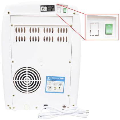 Imagem de Bebedouro Refrigerado Eletrônico Bivolt Água Gelada Natural Garrafão Galão Branco Agratto