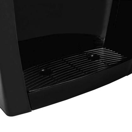 Imagem de Bebedouro Refrigerado Eletrônico Bivolt Água Gelada Natural Garrafão Galão Preto Agratto