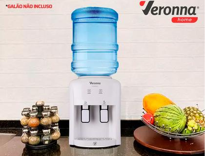 Imagem de Bebedouro Refrigerado Eletrônico Veronna Be200 Bivolt Agua Gelada Cor Branco 110v/220v