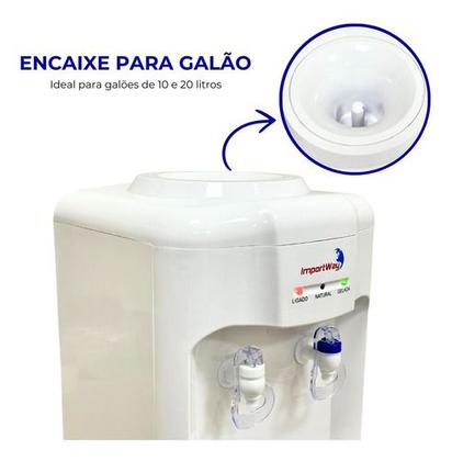 Imagem de Bebedouro Refrigerador De Água Natural E Gelada Inmetro 127v